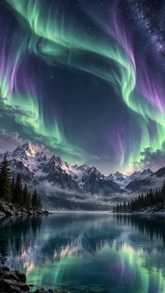 極光背景